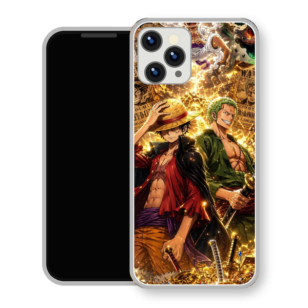 Coque iPhone 15 One Piece Luffy Zoro Tresor | Manga - coque One Piece manga pour iPhone 15