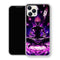 Coque iPhone 15 Hisoka Meditation Cartes Neon | Manga HxH, Hunter x Hunter - coque Hisoka manga pour iPhone 15