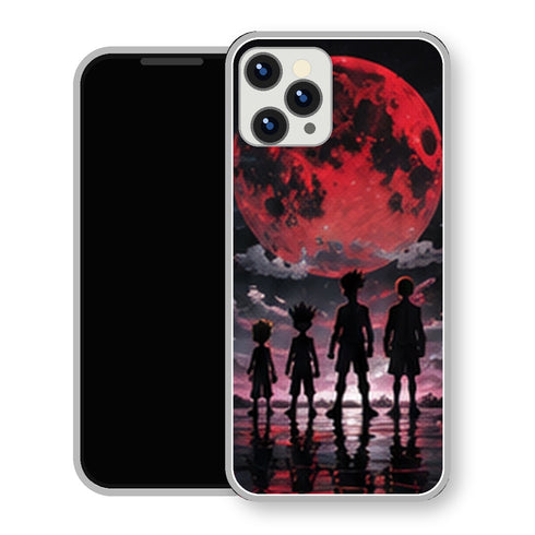Coque iPhone 15 Personnages HxH Groupe Lune Rouge | Manga HxH, Hunter x Hunter - coque Personnages HxH manga pour iPhone 15