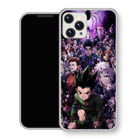 Coque iPhone 15 Personnages HxH Troupe Araignee | Manga HxH, Hunter x Hunter - coque Personnages HxH manga pour iPhone 15