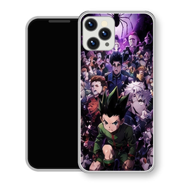 Coque iPhone 15 Personnages HxH Troupe Araignee | Manga HxH, Hunter x Hunter - coque Personnages HxH manga pour iPhone 15