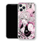 Coque iPhone 15 Mitsuri Kanroji Manga Encre Rose | Manga Demon Slayer - coque Mitsuri Kanroji manga pour iPhone 15