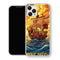 Coque iPhone 15 One Piece Sunny Mer Coucher | Manga - coque One Piece manga pour iPhone 15