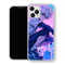 Coque iPhone 15 Kirua Zoldick Cyberpunk Rose Bleu | Manga HxH, Hunter x Hunter