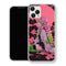 Coque iPhone 15 Mitsuri Kanroji Assis Soleil Rose | Manga Demon Slayer - coque Mitsuri Kanroji manga pour iPhone 15