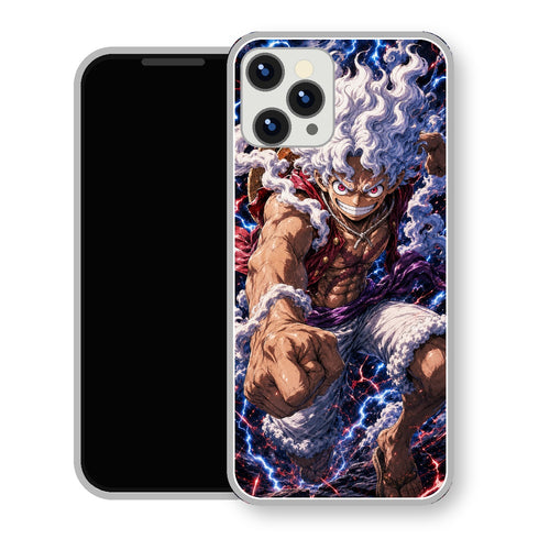 Coque iPhone 15 One Piece Luffy Gear 5 Classic | Manga - coque One Piece manga pour iPhone 15