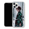 Coque iPhone 15 Tanjiro Kamado Foret Bambous Neige | Manga Demon Slayer - coque Tanjiro Kamado manga pour iPhone 15