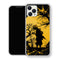 Coque iPhone 15 Zenitsu Agatsuma Silhouette Lune Arbres | Manga Demon Slayer - coque Zenitsu Agatsuma manga pour iPhone 15