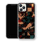Coque iPhone 15 Tanjiro Kamado Damier Rouge Noir | Manga Demon Slayer - coque Tanjiro Kamado manga pour iPhone 15