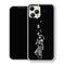 Coque iPhone 15 Hisoka Silhouette Cartes Noir | Manga HxH, Hunter x Hunter - coque Hisoka manga pour iPhone 15