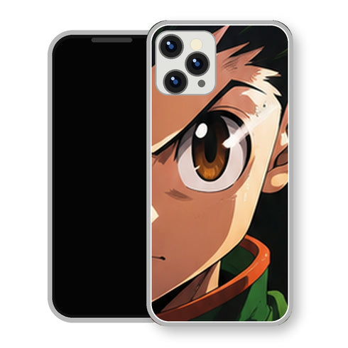 Coque iPhone 15 Gon Freecss Gros Plan Regard | Manga HxH, Hunter x Hunter