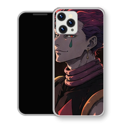 Coque iPhone 15 Hisoka Profil Classique | Manga HxH, Hunter x Hunter - coque Hisoka manga pour iPhone 15