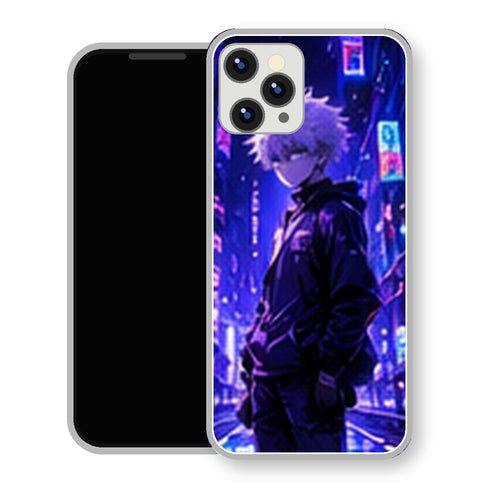 Coque iPhone 15 Kirua Zoldick Dos Ruelle Neon | Manga HxH, Hunter x Hunter