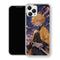 Coque iPhone 15 Zenitsu Agatsuma Lune Cerisiers | Manga Demon Slayer - coque Zenitsu Agatsuma manga pour iPhone 15