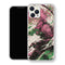 Coque iPhone 15 Mitsuri Kanroji Encre Verte Combat | Manga Demon Slayer - coque Mitsuri Kanroji manga pour iPhone 15