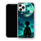 Coque iPhone 15 Gon Freecss Silhouette Lune Bleue | Manga HxH, Hunter x Hunter