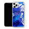 Coque iPhone 15 Kirua Zoldick Peinture Bleue | Manga HxH, Hunter x Hunter