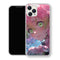 Coque iPhone 15 Mitsuri Kanroji Regard Bulles Rose | Manga Demon Slayer - coque Mitsuri Kanroji manga pour iPhone 15