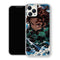 Coque iPhone 15 Tanjiro Kamado Attaque Eau Face | Manga Demon Slayer - coque Tanjiro Kamado manga pour iPhone 15