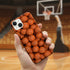 Basketball Stories, image personnalisée en HD sur une coque silicone antichocs pour iPhone 15