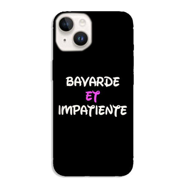 Coque iPhone 15 Bavarde et Impatiente