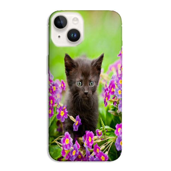 Coque iPhone 15 Bebe Chaton Mignon
