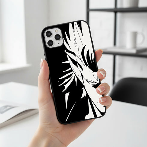 coque téléphone antichoc pas chère et élégante, desing Manga Bleach pour iPHone 15