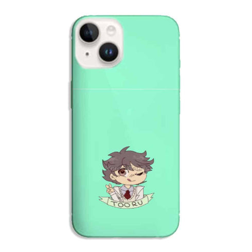 Coque iPhone 15 Chibi Tooru Oikawa
