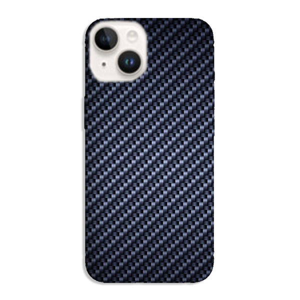 Coque iPhone 15 Carbone Bleu Kevlar
