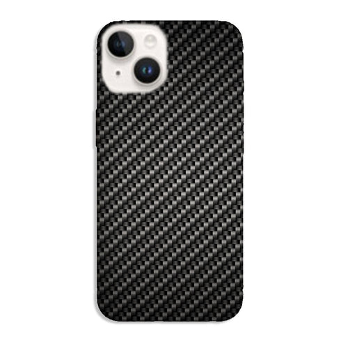 Coque iPhone 15 Fibre Carbone Noir Composite