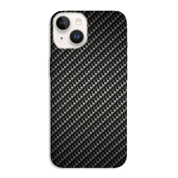 Coque iPhone 15 Fibre Carbone Noir Composite
