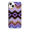 Coque pour iPhone 15 Chevrons Azteque Violet
