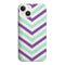 Coque pour iPhone 15 Milka Chevrons