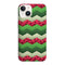 Coque pour iPhone 15 Pasteque Summer Chevrons