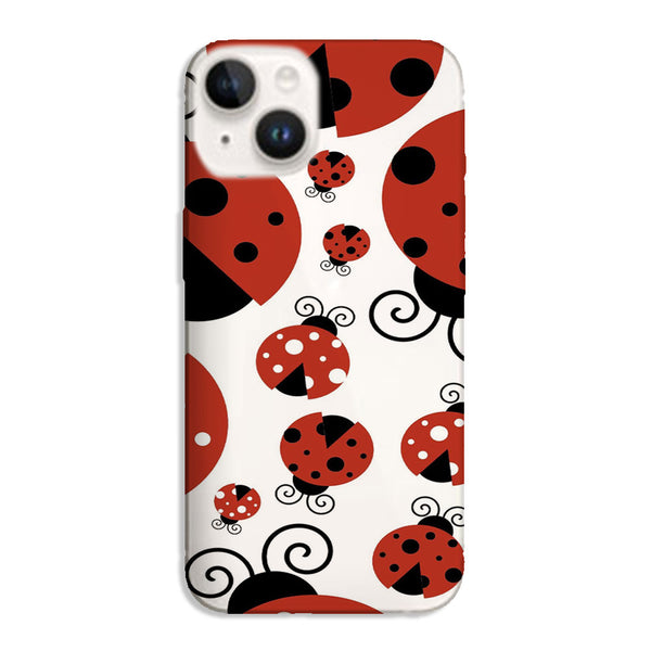 Coque iPhone 15 Coccinelle, ultra légère dans la collection animaux, son look lady birds fera sensation.