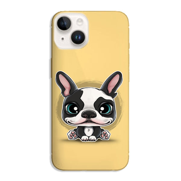 Coque iPhone 15 Cute Puppies, protection Made in France, tendance Animaux fun