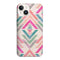 Coque pour iPhone 15 Fancy Diams azteque Rose