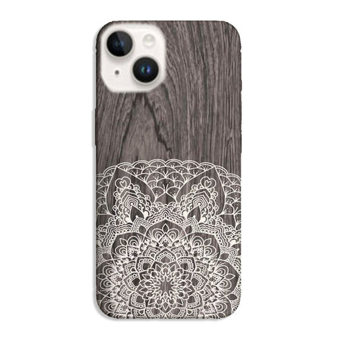 Coque pour iPhone 15 Floral Lacet Bois