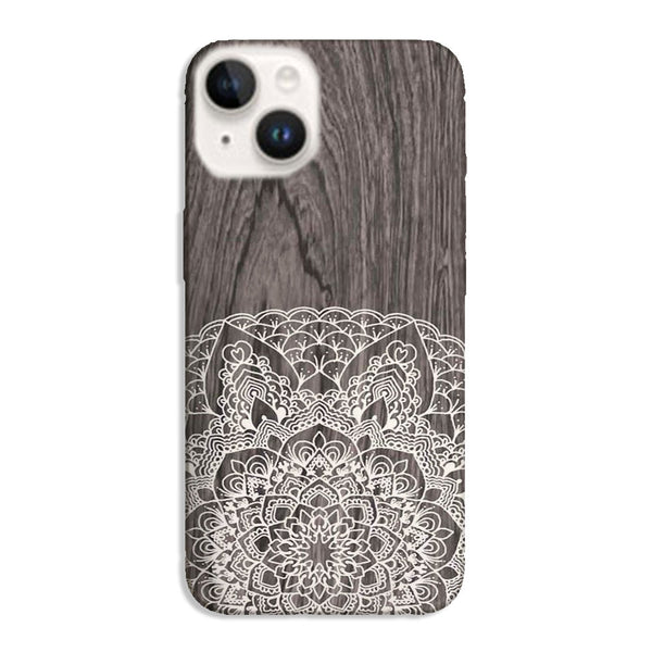 Coque pour iPhone 15 Floral Lacet Bois