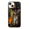 Coque iPhone 15 Halloween Cat