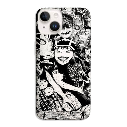 Coque iPhone 15 Junji ito Collage