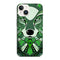 Coque iPhone 15 Loup Vert Azteque