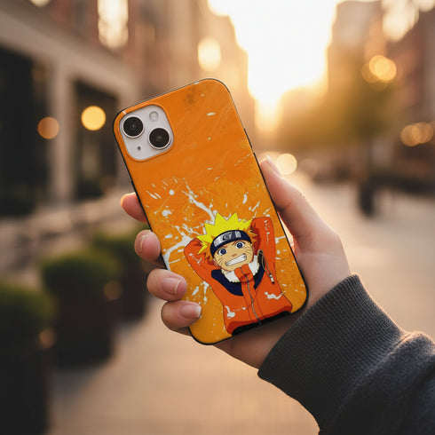 coque téléphone antichoc avec coins renforcés Naruto Detente pour iPhone 15