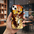 coque antichoc élégante pour iPhone 15, design manga
