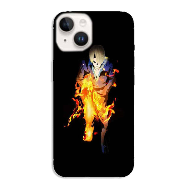 Coque iPhone 15 One Piece Sanji Jambe En Feu