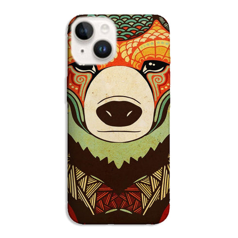 Coque iPhone 15 Ours Tribal