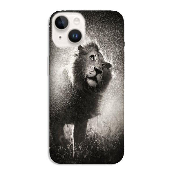 Coque iPhone 15 Roi Lion, la coque tpu finition mate de notre collection animaux