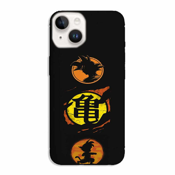Coque iPhone 15 Goku Orange