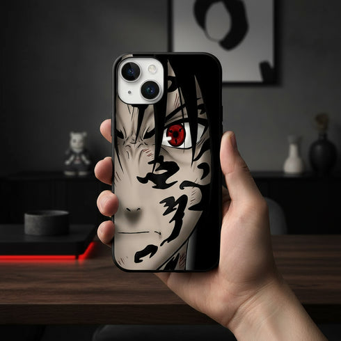 coque de protection solide motif Manga Naruto pour iPhone 15