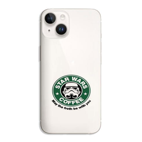 Coque iPhone 15 Stormtrooper Coffee